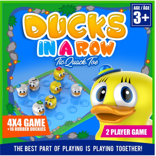 "Ducks in Row" board game 