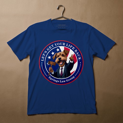 Mascot dog of law firm