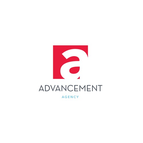 Logo concept for Advancement Agency