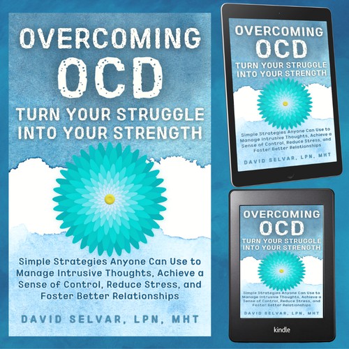 Book cover design to Overcoming OCD