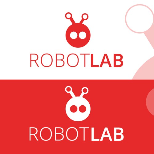 Robot Lab Logo Design 2