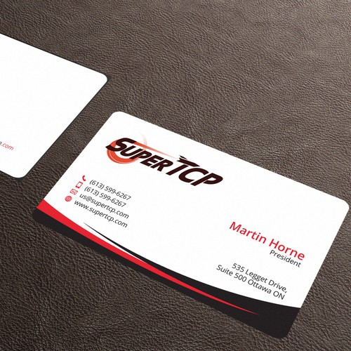 Win contest Business card Design