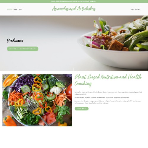 Website - Food Blogger