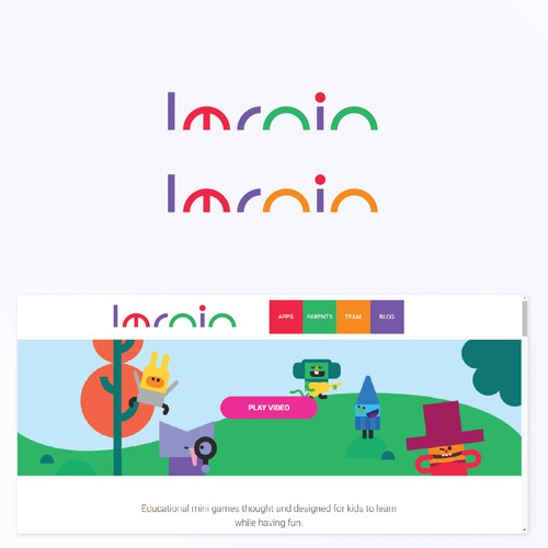 Lernin | Geometric Logo