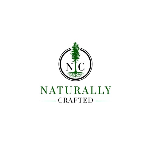 Create a natural, high-end, sustainable construction company logo