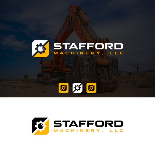 Bolo logo concept for "Stafford Machinery, Llc"