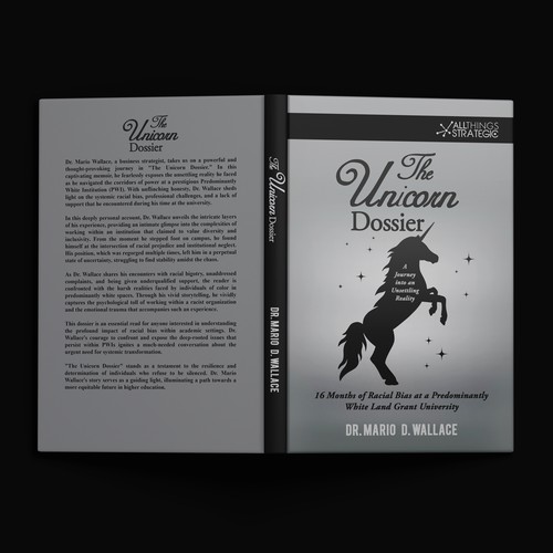 The Unicorn Dossier Book Cover Design