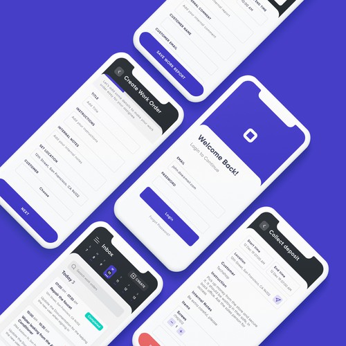 Easywork App Design