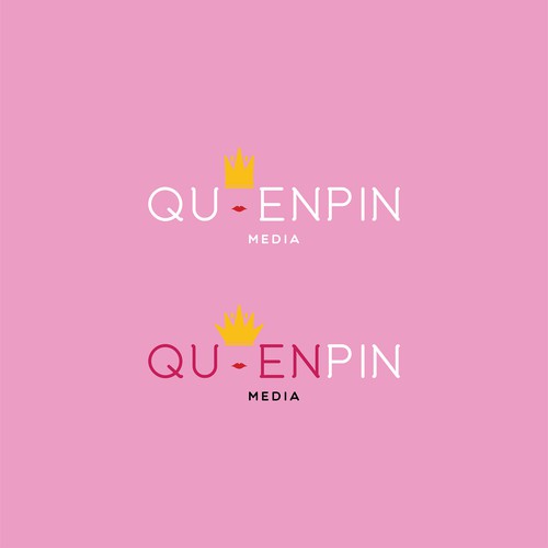 Logo Design for QueenPin Media
