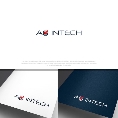 Creative logo concept for AG Intech