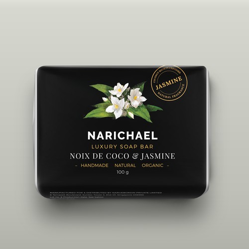 NARICHAEL SOAP label 