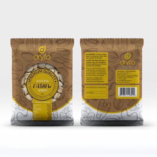 Packaging for nuts - Dryfo