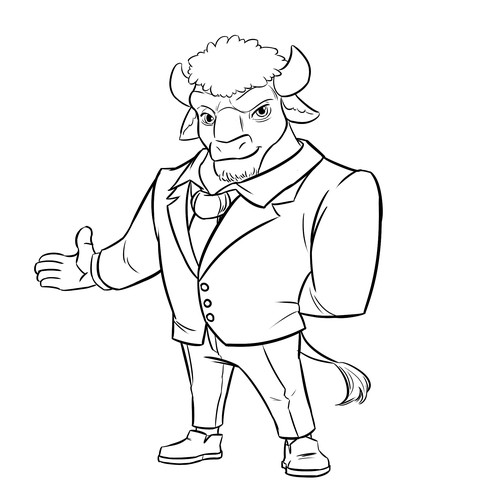 Bison Character Concept