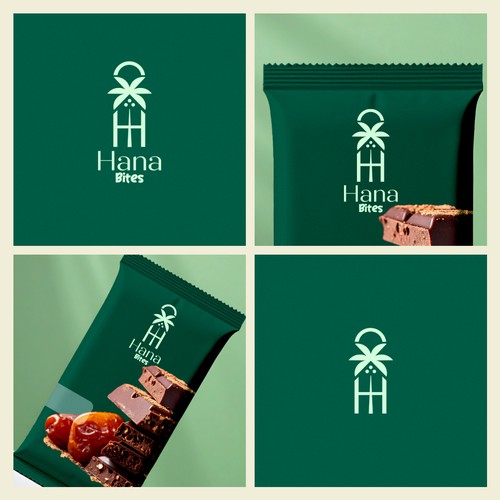 logo concept: Hana bites