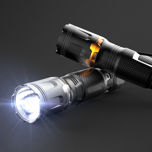 Tactical FlashLight Design Concept 