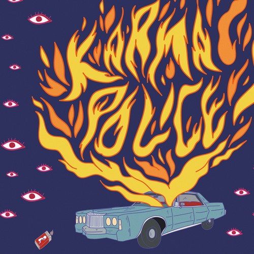 Celebrate music and design - illustrate iconic song titles (Karma Police / Radiohead )