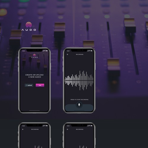 Audo App Design