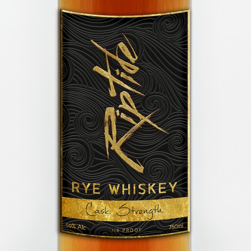 Californian Whiskey Label