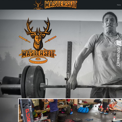 Crossfit gym Logo concept