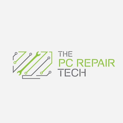 Modern logo for PC Repair company