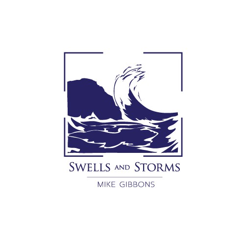 A distinctive wave logo