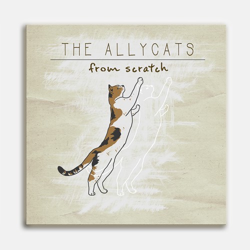 concept for The Allycats album cover