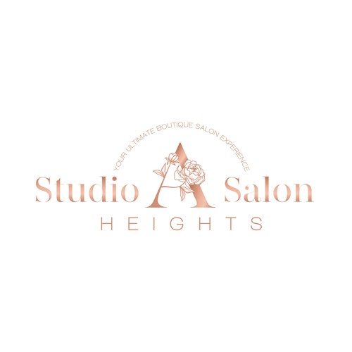 Logo concept for upscale salon