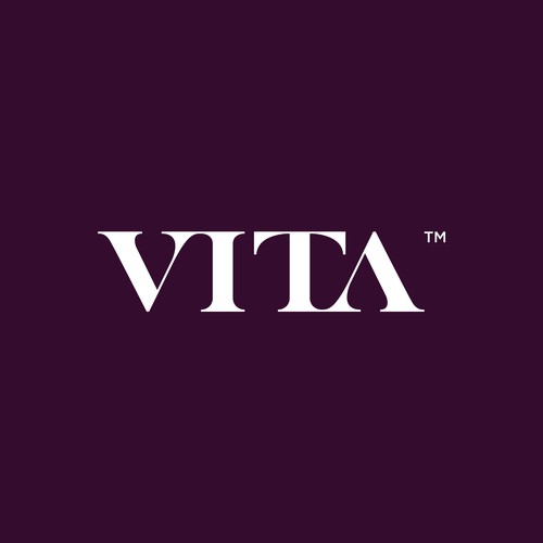 Minimal wordmark for VITA