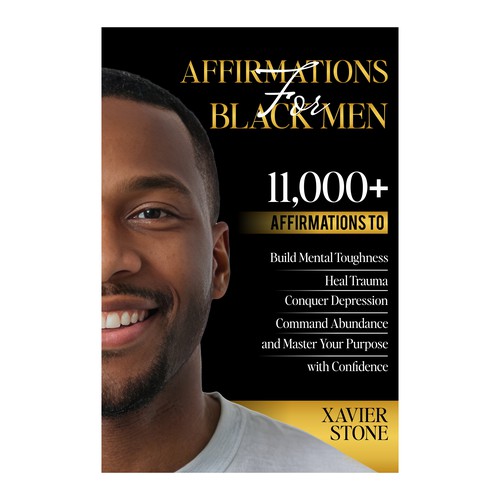 Affirmations for Black Men - Book Cover Design
