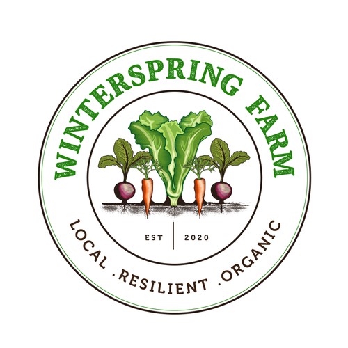 Logo for a Vegetable farm