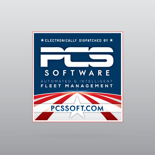 Sticker design for PCS Software