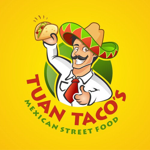 Design logo for tuan tacos,