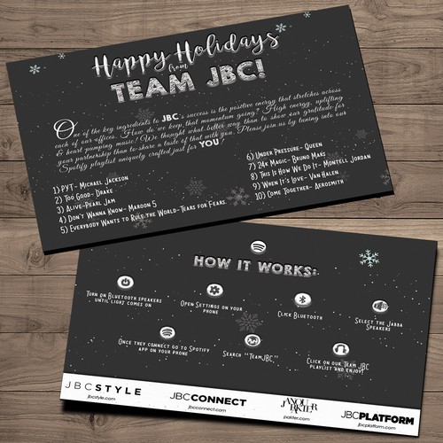 JBC Holiday Card