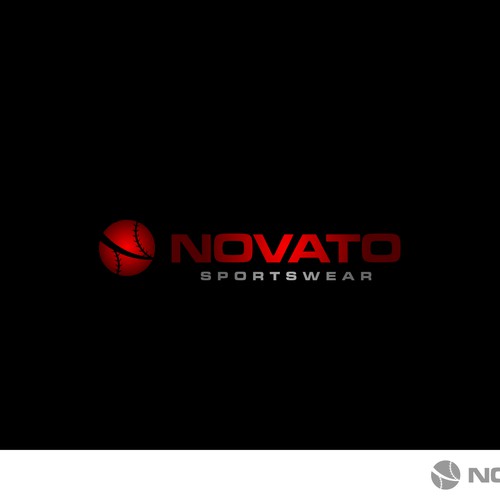 NEED A COMPANY IDENTITY WITH THE NAME " NOVATO" OR "NOVATO SPORTSWEAR". 