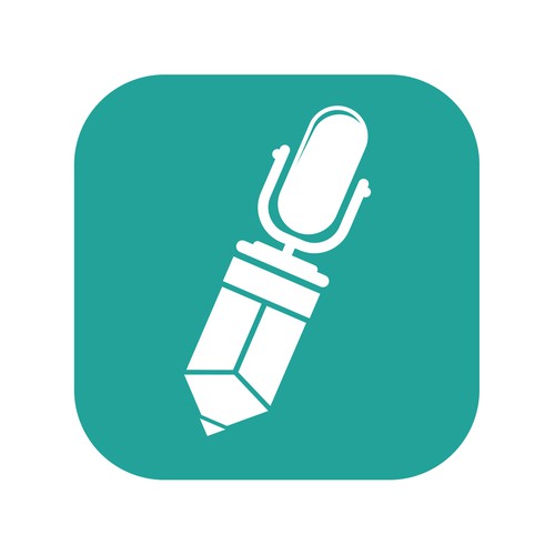 Voice dictation icon