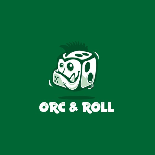 logo for Orc N' Roll a RPG Game Platform