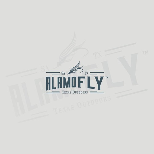 logo concept alamo fly