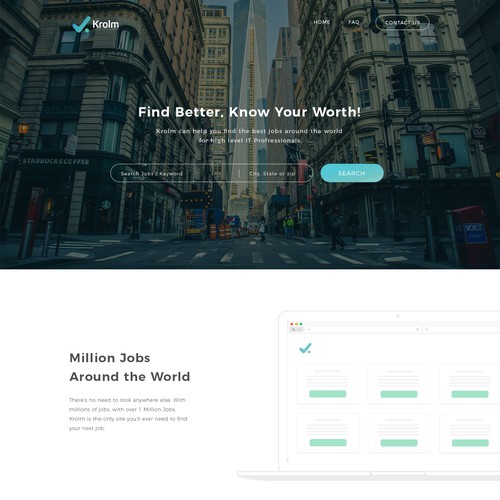 Clean and professional Design