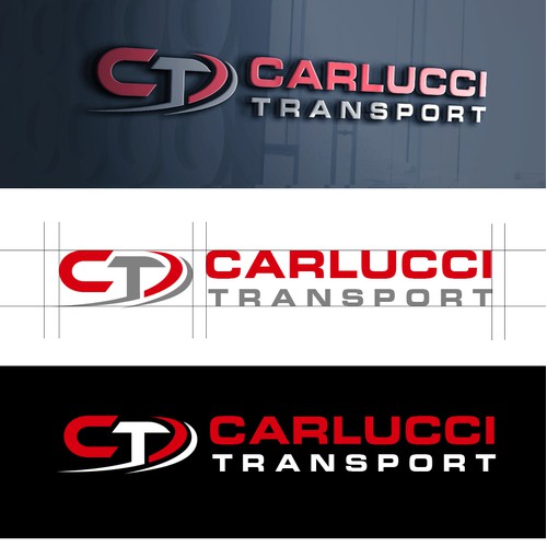 Bold logo for Large Transportation Company