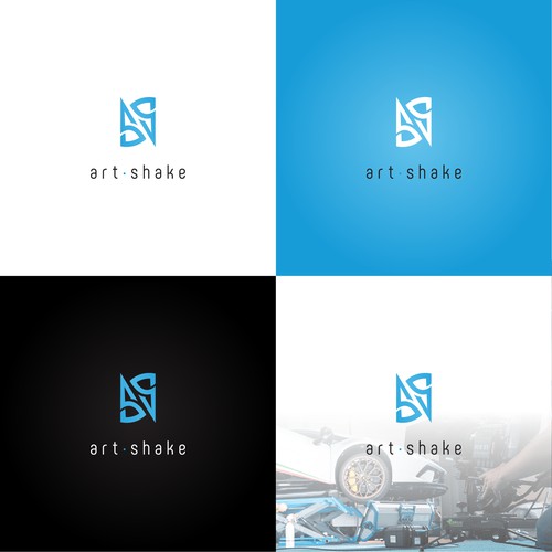 ArtShake logo design