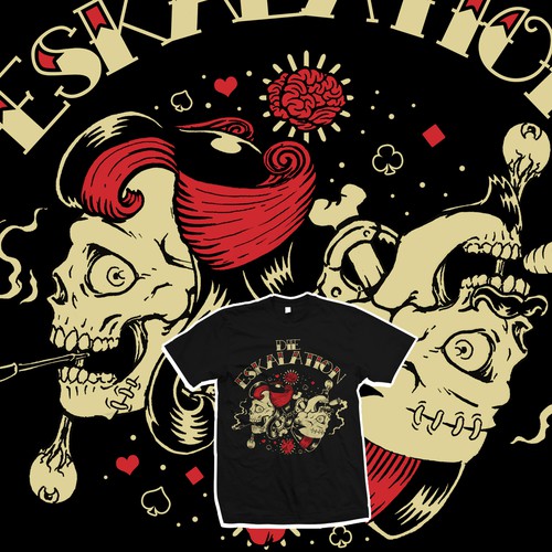 Rock- Band sucht Merch Design