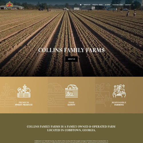 Collins Family Farms Design