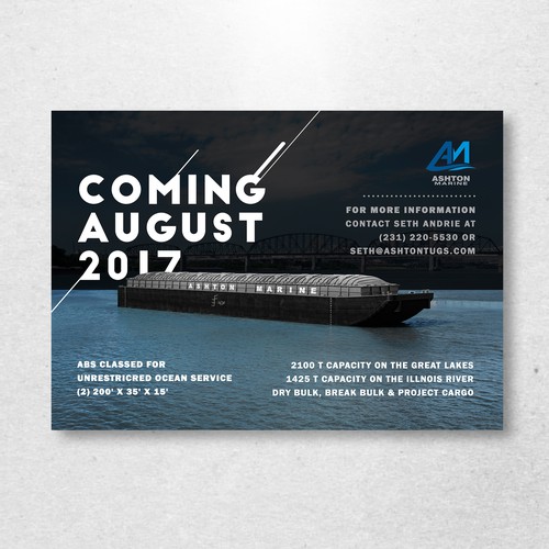 Ads design for Ashton Marine