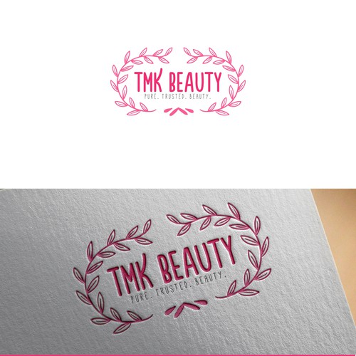 Create a natural beauty industry logo