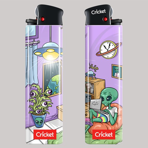 Art on Lighter