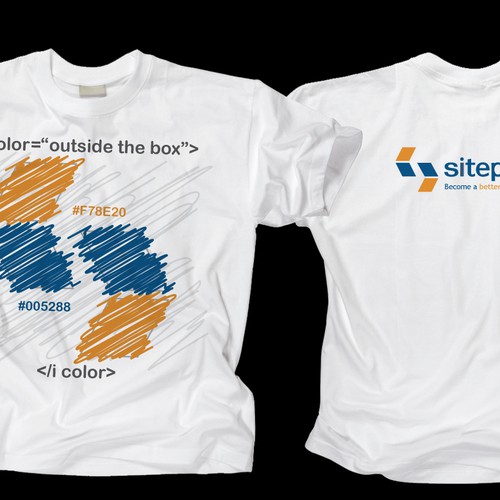SitePoint  t-shirt design