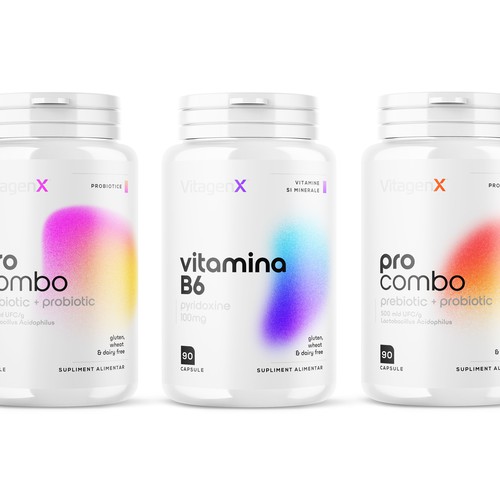 Label design for Vitagen X