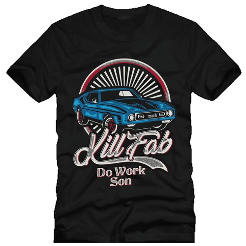 Muscle Car Vintage T shirts Designs