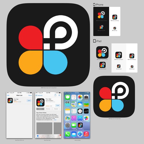 PicsArt icon design