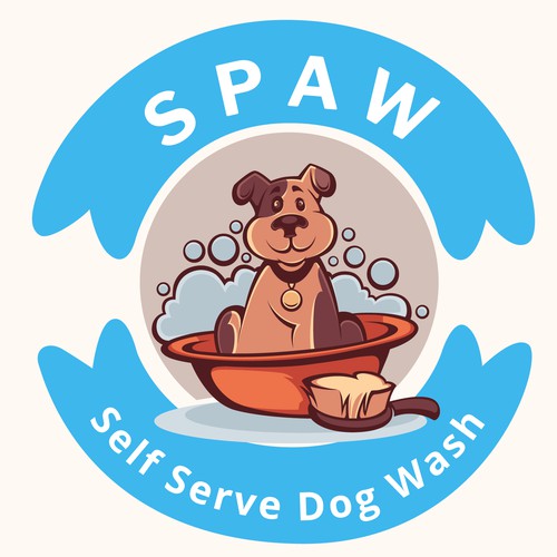 logo for SPAW - A Self Serve Dog Washelf